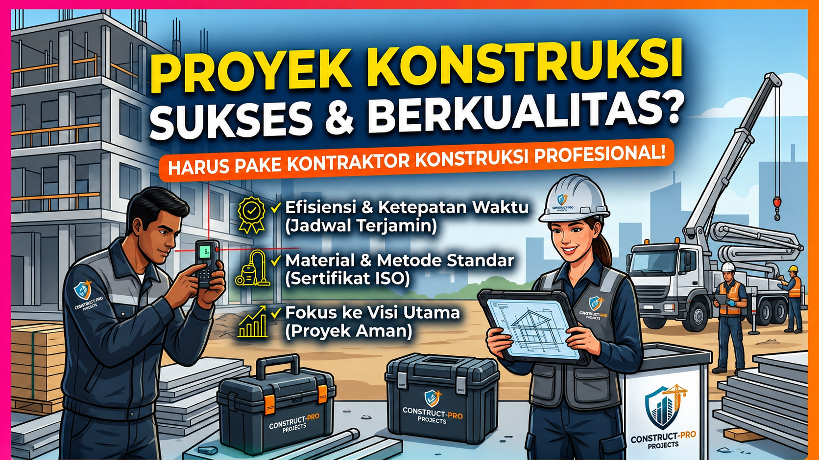 Thumbnail Pentingnya Menggunakan Kontraktor Konstruksi Profesional untuk Keberhasilan Proyek Anda